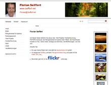 Tablet Screenshot of florian-seiffert.de